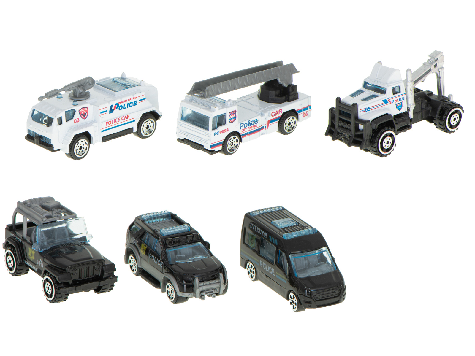 Samolot-transporter-z-autami-policja-bok-przod-906321 Transporterio lėktuvas + 6 automobiliai policijos šonas/priekyje