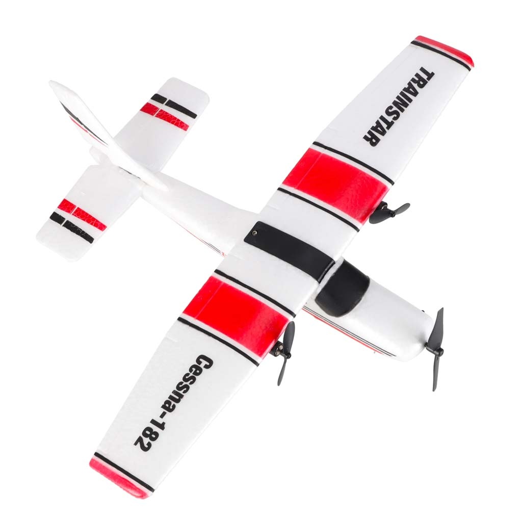 Samolot-zdalnie-sterowany-Cessna-182-szybowiec-akrobata-2-4GHz-178227 Nuotoliniu būdu valdomas "Cessna 182" sklandytuvas aerobatas 2,4 GHz orlaivis