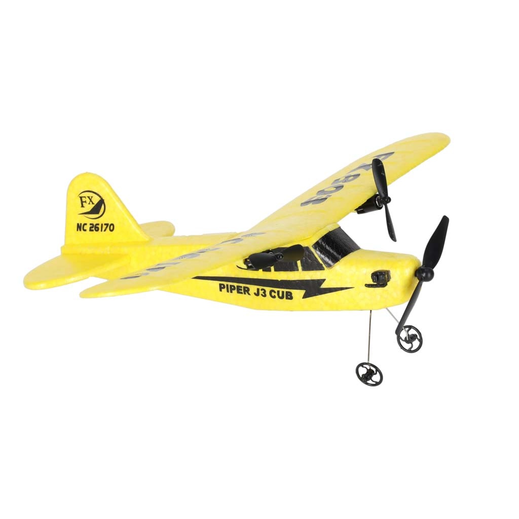 Samolot-zdalnie-sterowany-na-pilota-RC-FX803-Piper-150mah-175773 RC orlaivis FX803 Piper 150mah