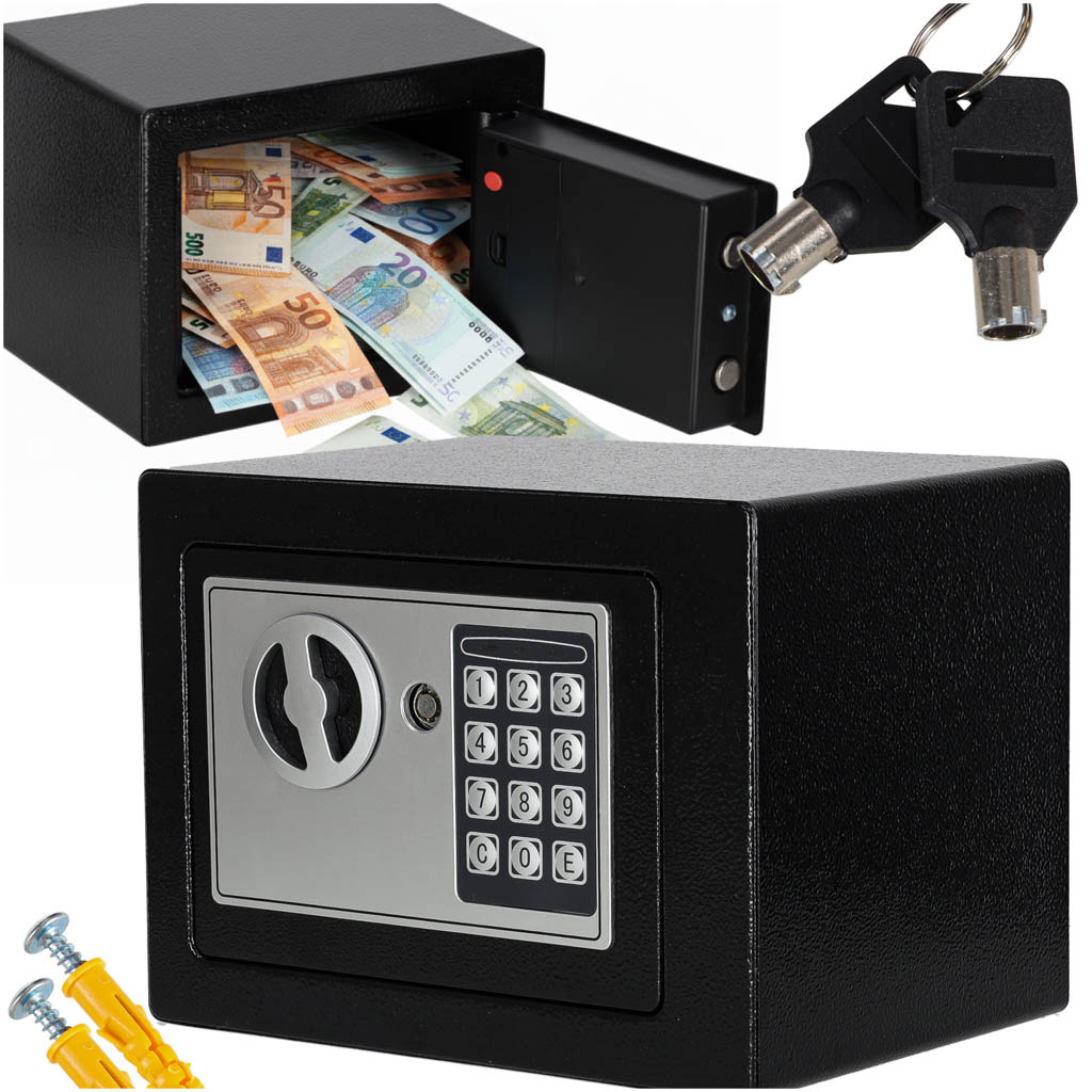 Namų seifo elektroninė kodinė spyna su šifravimo funkcija