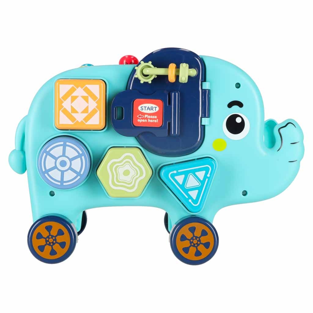 Dramblys montessori manipuliacinė lenta pounder sorter blokai plaktukas 26cm