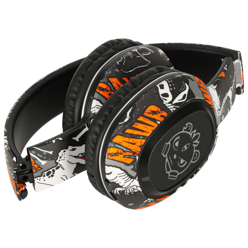 Sluchawki-bezprzewodowe-nauszne-Bluetooth-Gaming-Sport-czarne-174142 "Bluetooth" belaidės ausinės į ausis "Gaming Sport", juodos spalvos