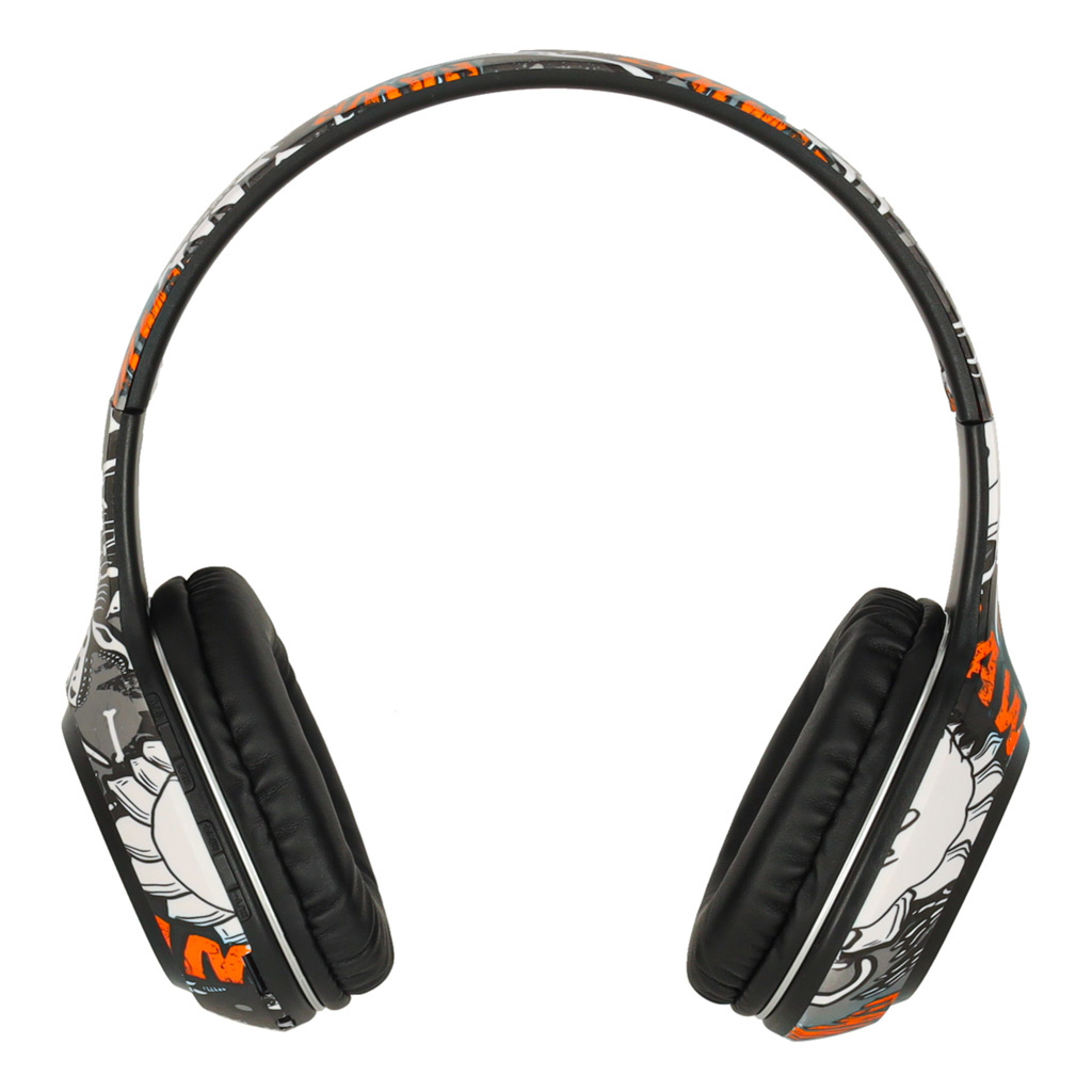 Sluchawki-bezprzewodowe-nauszne-Bluetooth-Gaming-Sport-czarne-174145 "Bluetooth" belaidės ausinės į ausis "Gaming Sport", juodos spalvos