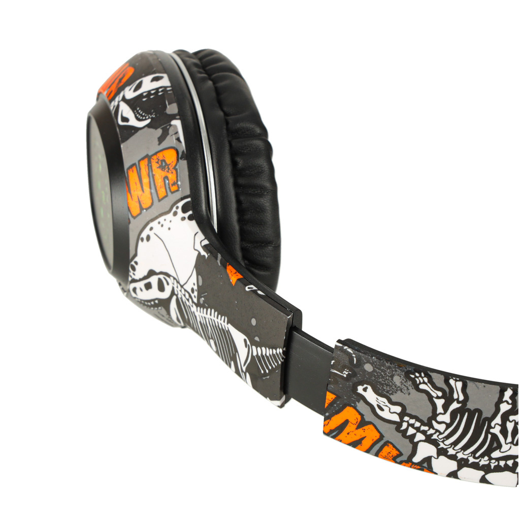 Sluchawki-bezprzewodowe-nauszne-Bluetooth-Gaming-Sport-czarne-174148 "Bluetooth" belaidės ausinės į ausis "Gaming Sport", juodos spalvos