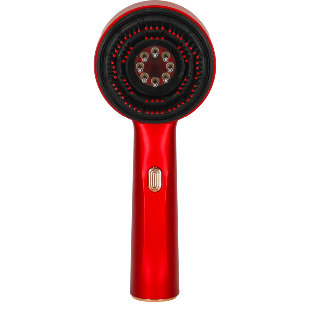 Szczotka-do-masazu-glowy-masazer-pielegnacja-wlosow-czerwone-swiatlo-aplikator-olejkow-USB-173217 Galvos masažuoklis šepetys plaukų priežiūros raudonos šviesos aliejaus aplikatorius USB