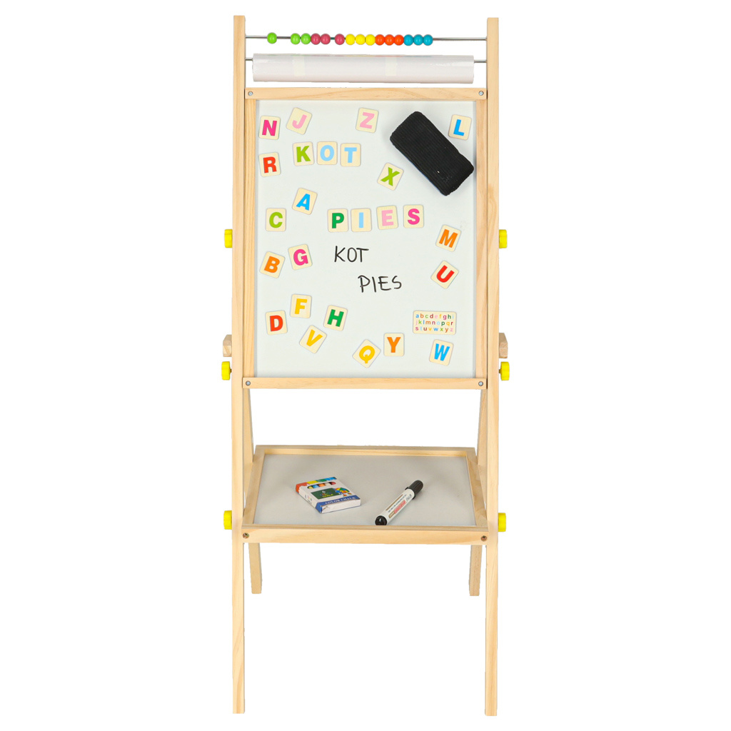 Tablica-magnetyczna-kredowa-liczydlo-papier-kreda-literki-gratis-174224 Magnetinė kreidinė lenta abakus abakus popierinės kreidos raidės nemokamai