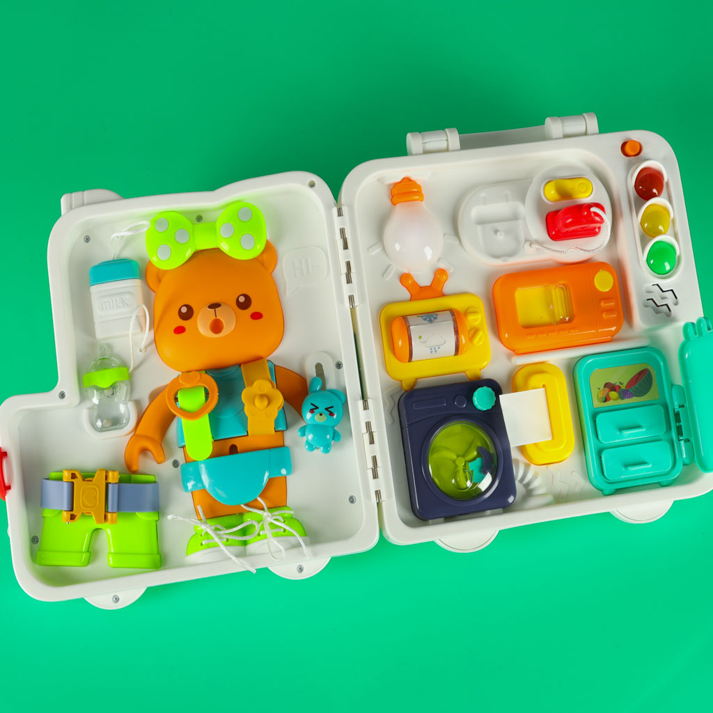 Tablica-manipulacyjna-sensoryczna-montessori-walizka-pokretla-mis-XXL-swiatlo-dzwiek-168275 Sensorinė montessori manipuliacinė lenta montessori dėklas rankenėlės meškiukas XXL šviesa garsas