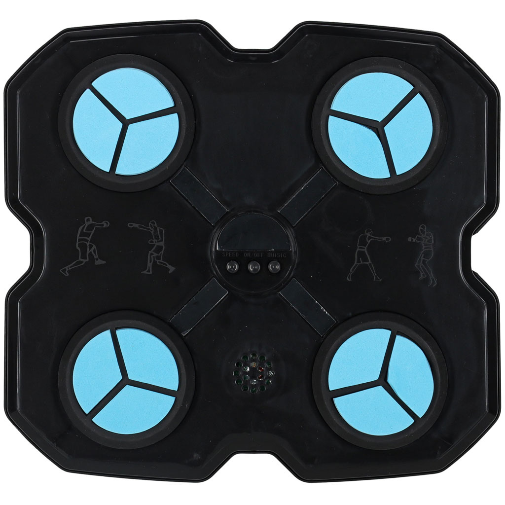 Tarcza-bokserska-treningowa-na-sciane-trenazer-muzyka-LED-USB-rekawice-175387 Boksininkų skydas sieninis treniruoklis muzika LED USB pirštinės