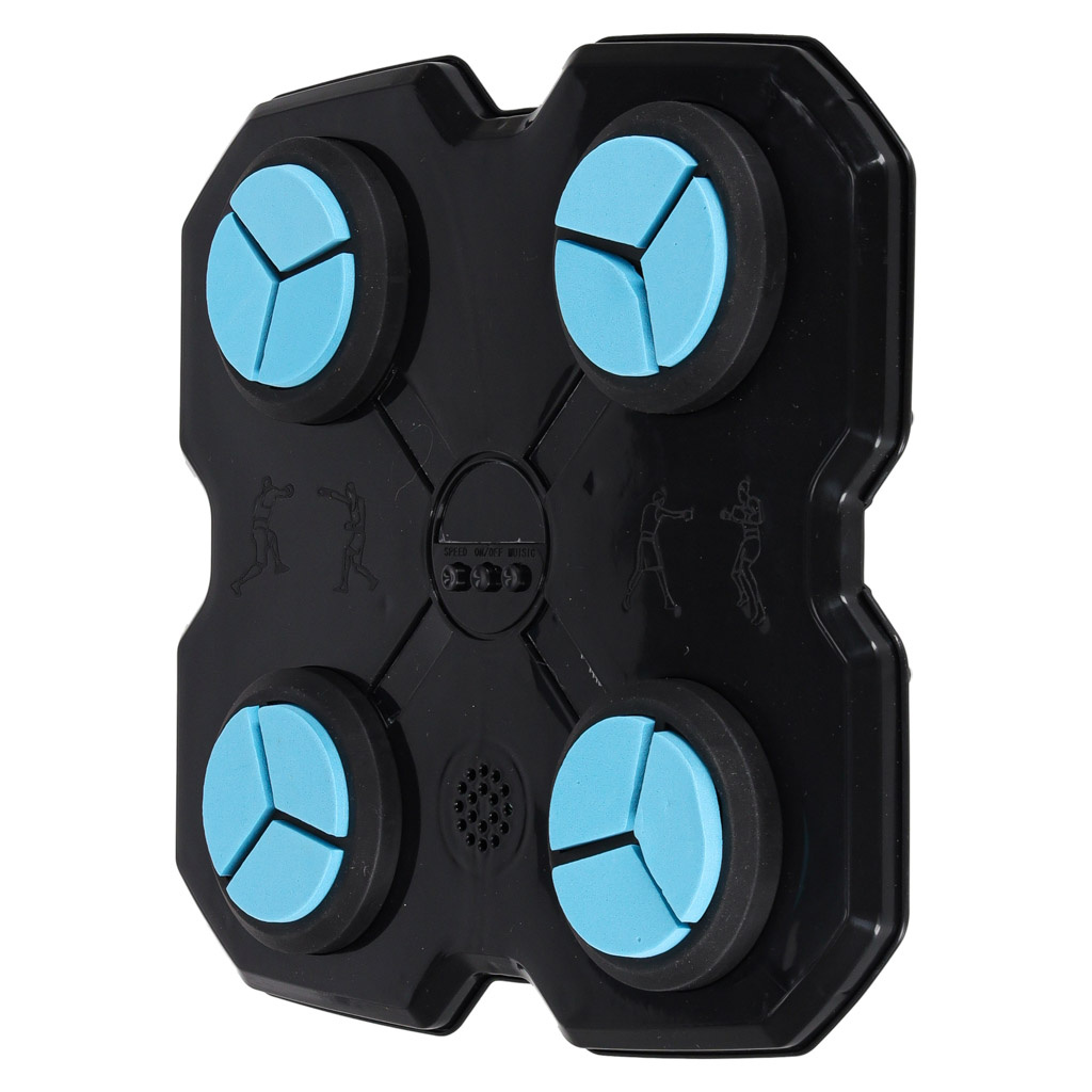 Tarcza-bokserska-treningowa-na-sciane-trenazer-muzyka-LED-USB-rekawice-175389 Boksininkų skydas sieninis treniruoklis muzika LED USB pirštinės