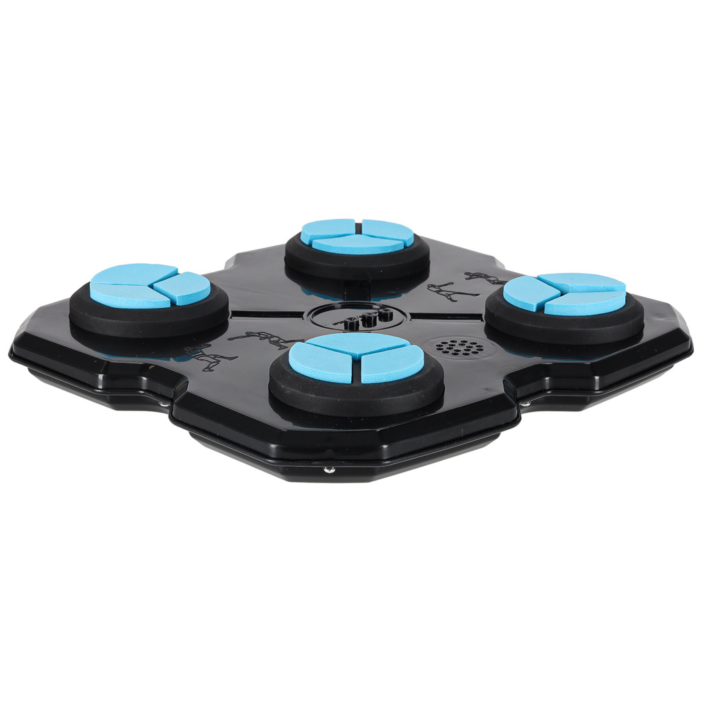 Tarcza-bokserska-treningowa-na-sciane-trenazer-muzyka-LED-USB-rekawice-175391 Boksininkų skydas sieninis treniruoklis muzika LED USB pirštinės