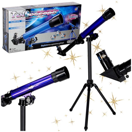 Teleskop-edukacyjny-ze-statywem-luneta-obserwacyjna-20x-30x-40x-174905 Mokomasis teleskopas su trikoju 20x 30x 40x