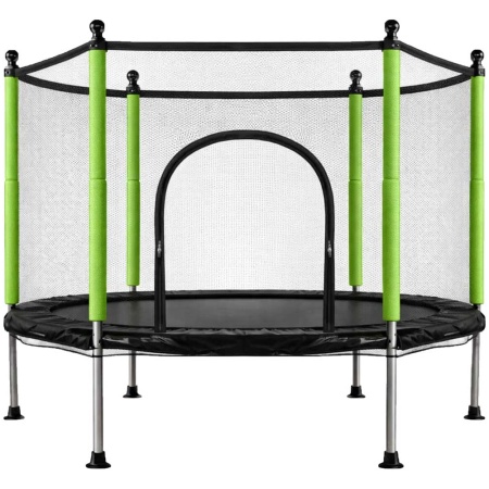 Batutas namų sodui vaikams kamuolio tinklas 140 cm 55 colių žalias