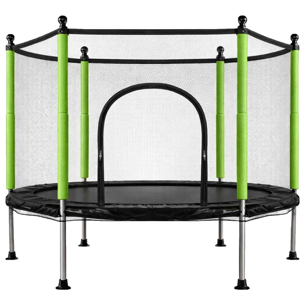 Batutas namų sodui vaikams kamuolio tinklas 140 cm 55 colių žalias