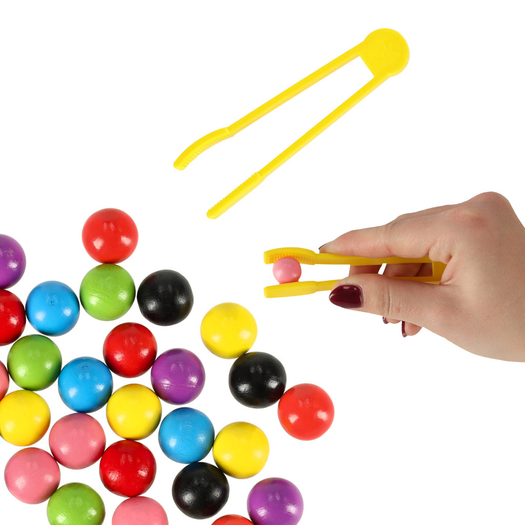 Ukladanka-edukacyjna-Montessori-kolorowe-kulki-nauka-liczenia-nauka-kolorow-zestaw-XXl-66-el-147308 Edukacinė dėlionė spalvoti montessori kamuoliukai