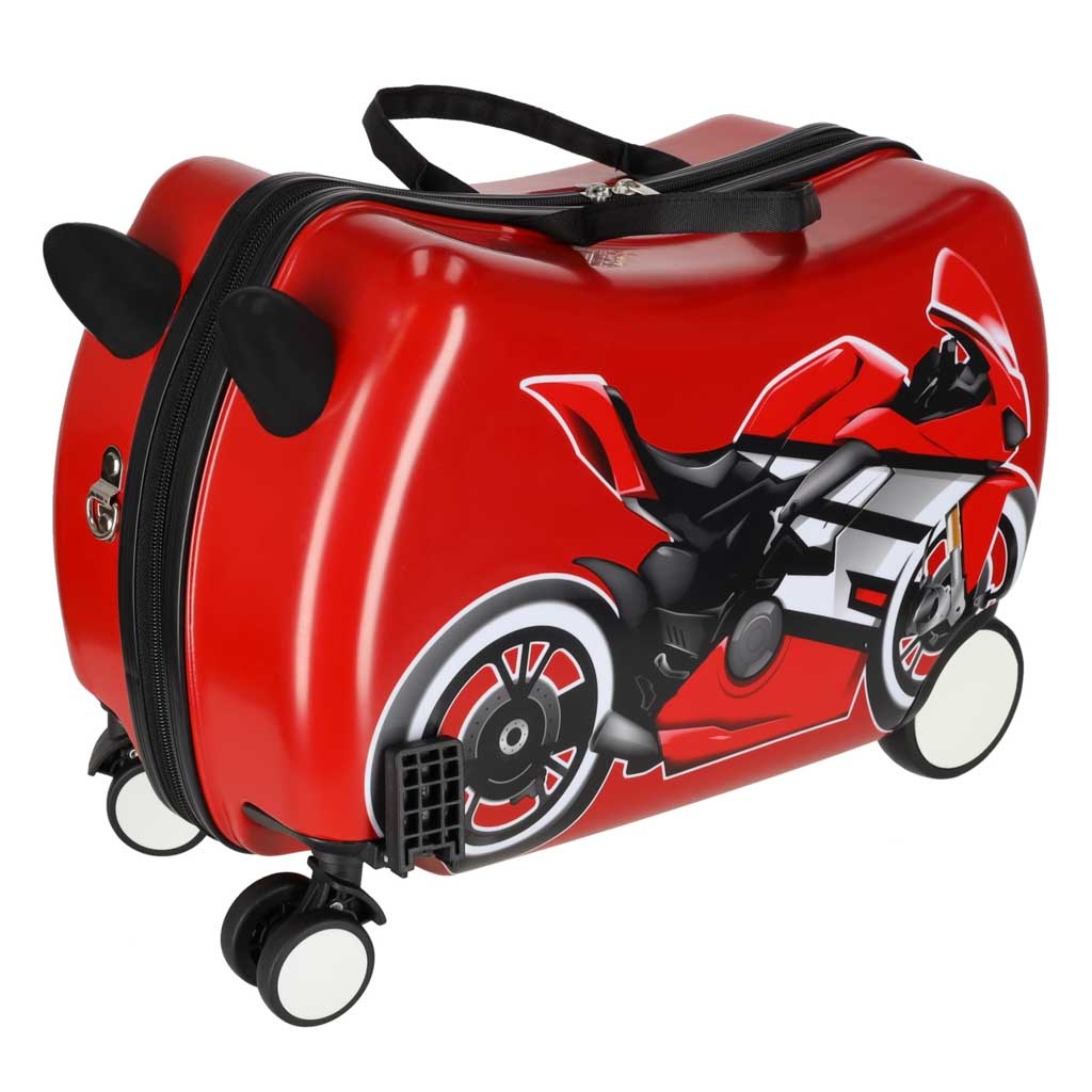 Walizka-podrozna-dla-dzieci-na-kolkach-bagaz-podreczny-motor-180362 Vaikiškas kelioninis lagaminas ant ratų rankinis bagažas motociklas