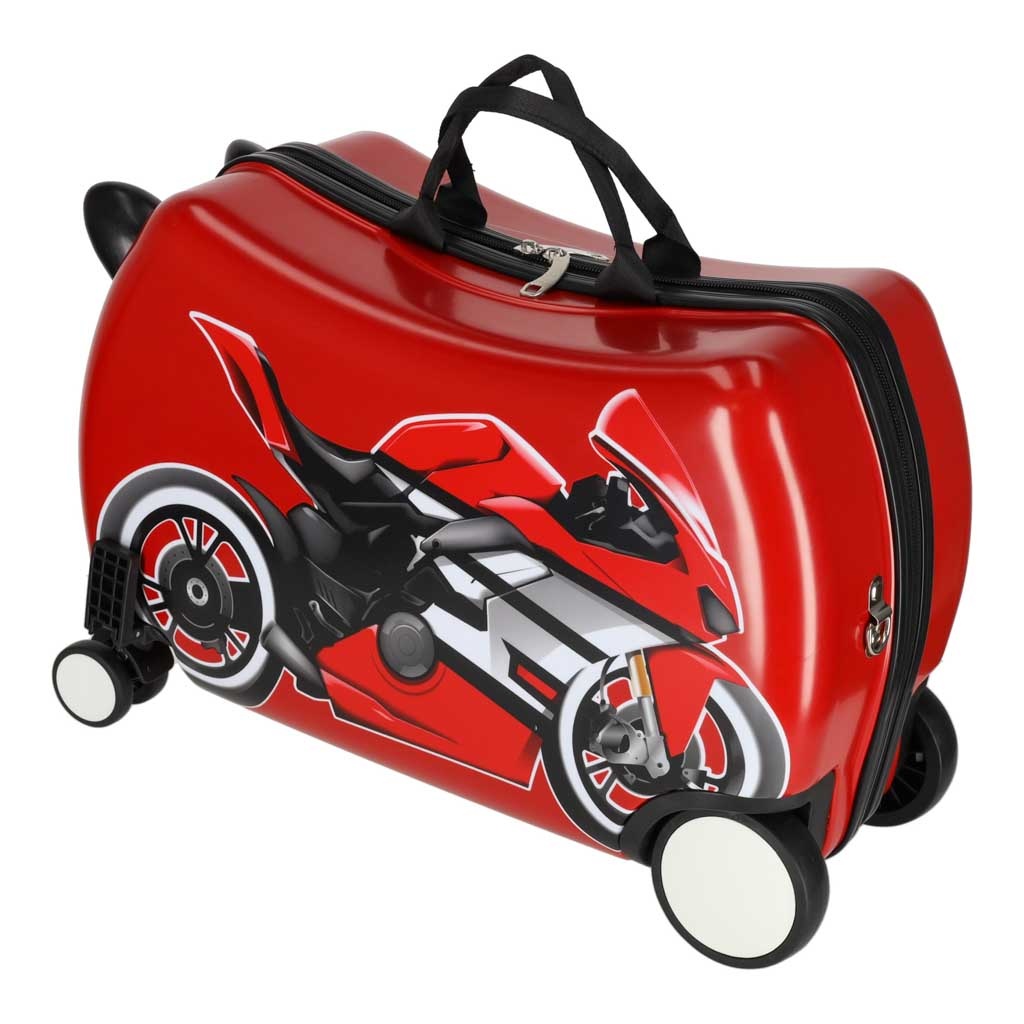 Walizka-podrozna-dla-dzieci-na-kolkach-bagaz-podreczny-motor-180364 Vaikiškas kelioninis lagaminas ant ratų rankinis bagažas motociklas