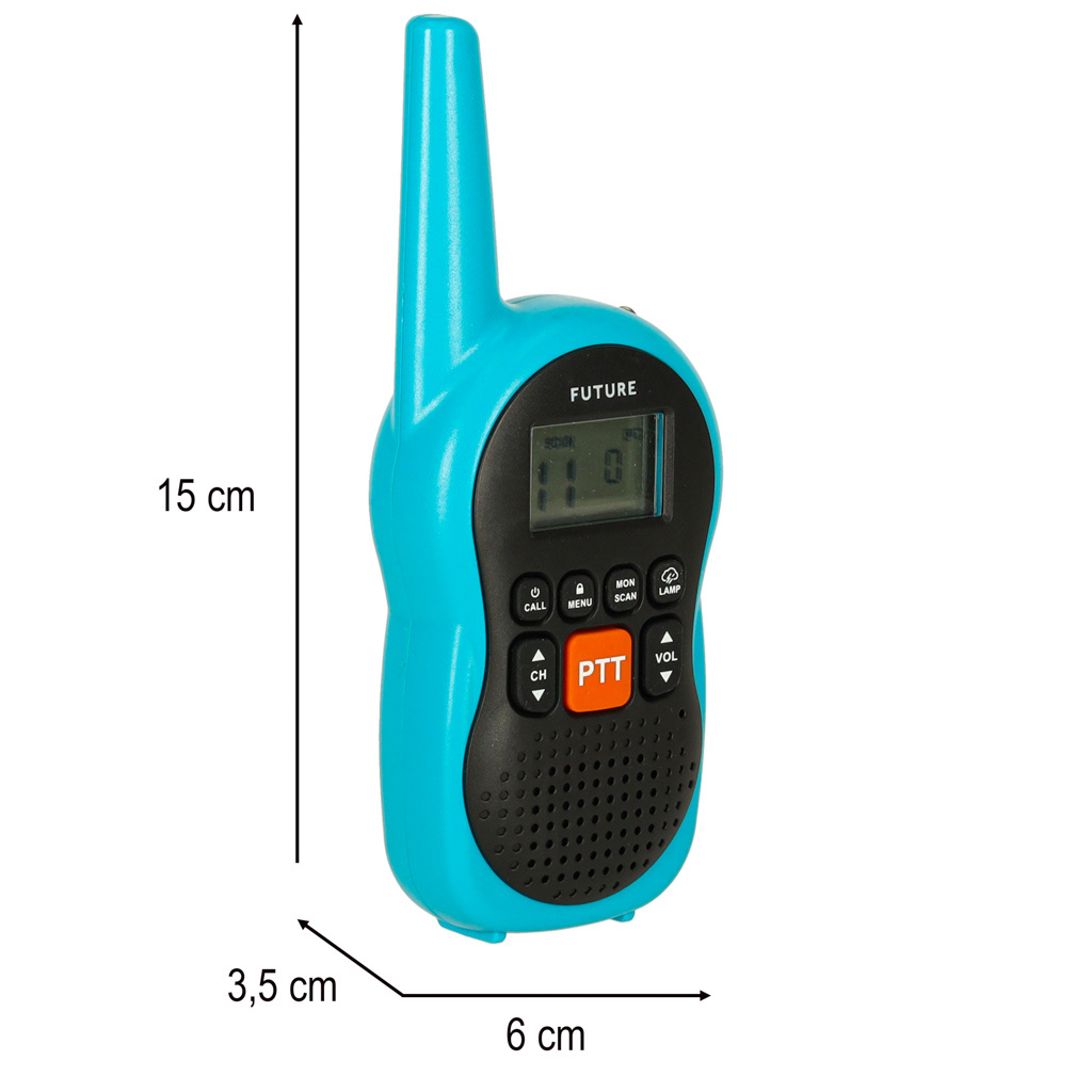 Walkie-Talkie-krotkofalowki-dla-dzieci-zasieg-3km-zestaw-2-szt-162013 Vaikams skirtos "Walkie Talkie" radijo stotelės 3 km nuotolio rinkinys, 2 vnt.