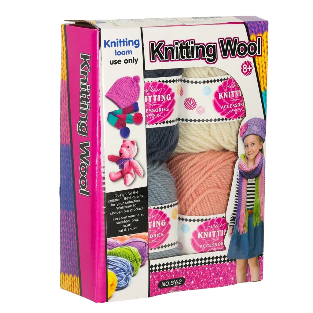Verpalų kamuoliukas verpalų nėrimo rinkinys 4x50g 60m