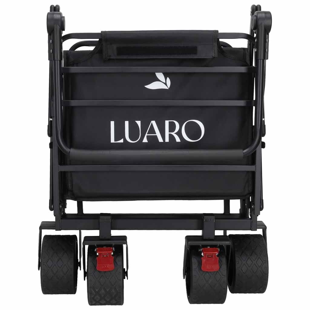 LUARO transportavimo vežimėlis, sulankstoma lauko lova 2in1