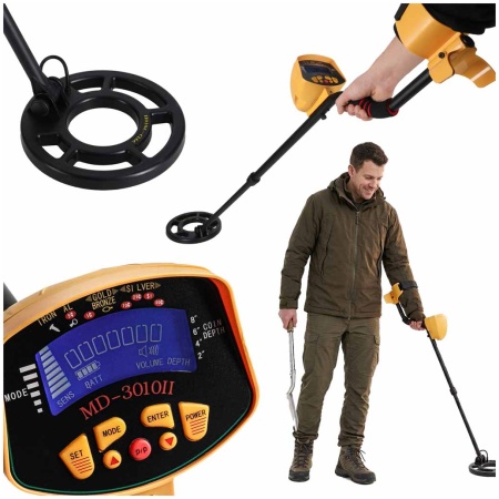 Metalo detektorius LCD MD3010