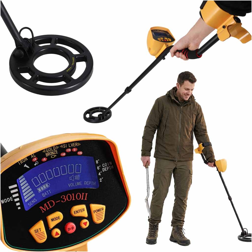 Metalo detektorius LCD MD3010