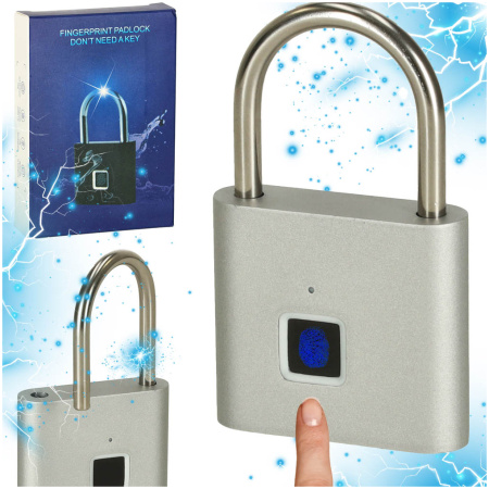 Elektroninė pirštų atspaudų spyna, atspari vandeniui, išmanioji USB