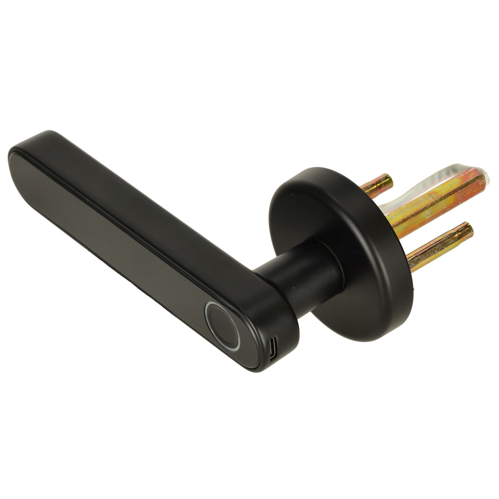 Zamek-elektroniczny-do-drzwi-klamka-na-kod-odcisk-palca-bluetooth-153941 Pirštų atspaudų kodas durų rankena "Bluetooth
