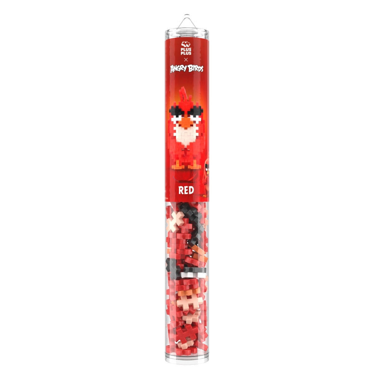 Plus Plus konstruktorius Angry Birds Raudonukas, 110 det.