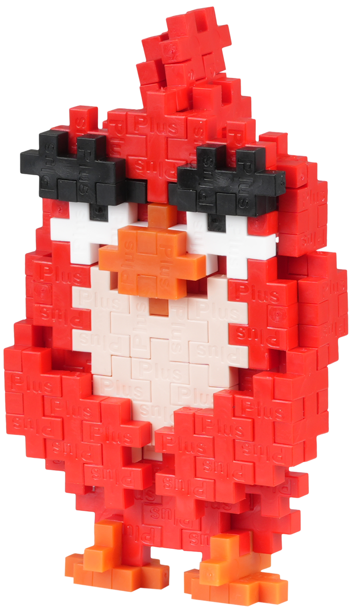 Plus Plus konstruktorius Angry Birds Raudonukas, 110 det.