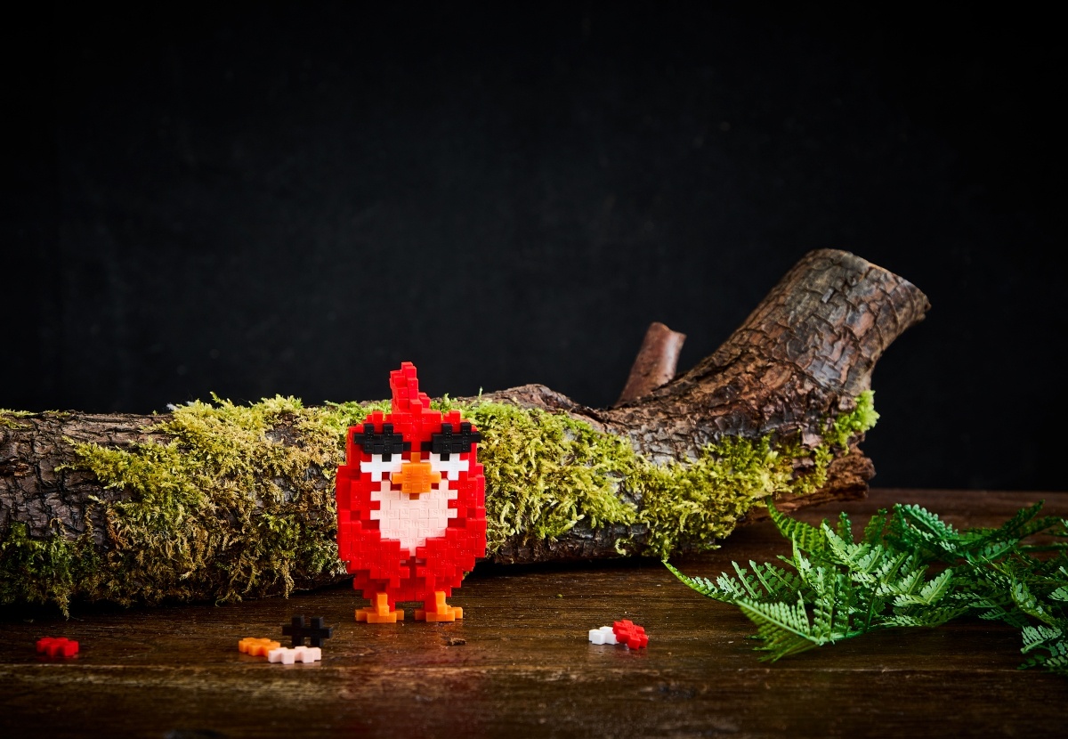 Plus Plus konstruktorius Angry Birds Raudonukas, 110 det.