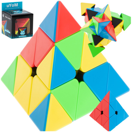 Gra-logiczna-Kostka-lamiglowka-MoYu-164209 Dėlionių žaidimas su kubu PYRAMINX MoYu