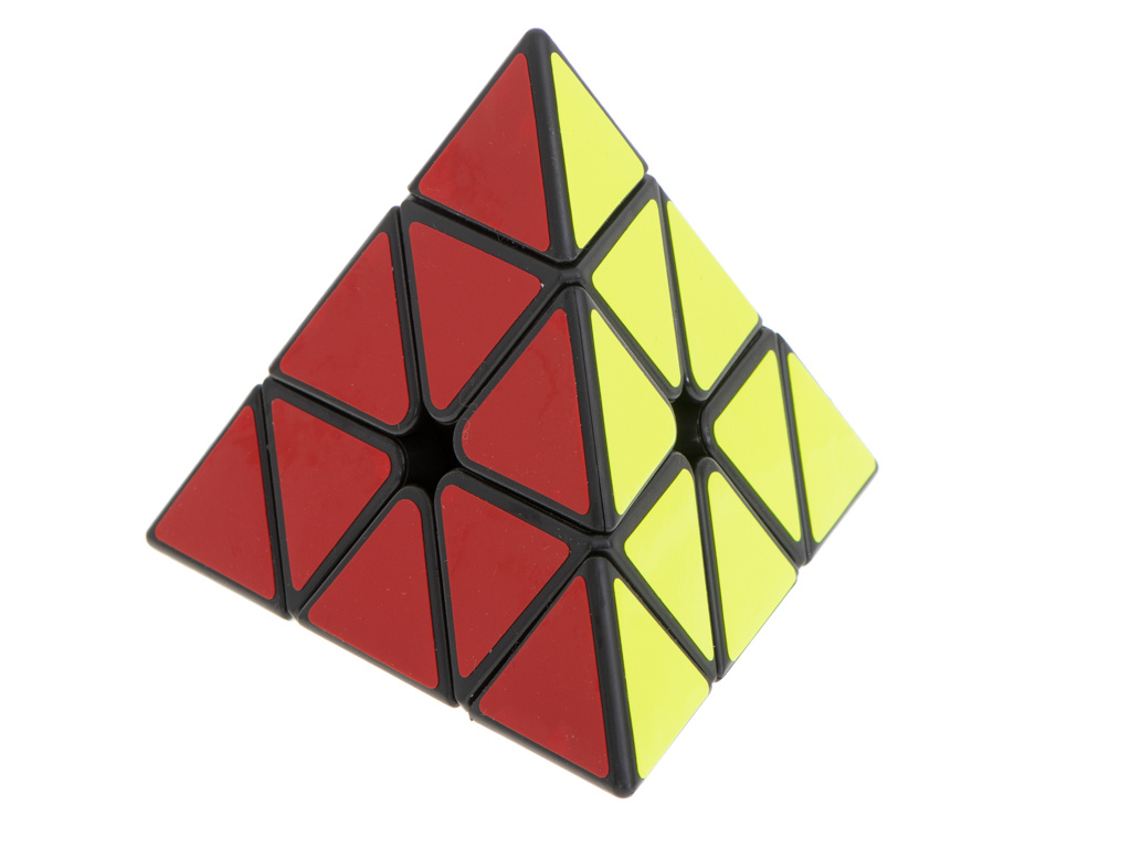 Gra-logiczna-Kostka-lamiglowka-PYRAMINX-Black-MoYu-978742 PYRAMINX dėlionės kubo žaidimas Black MoYu