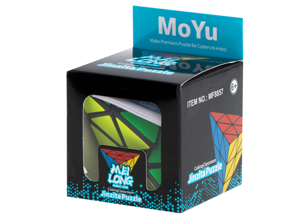 Gra-logiczna-Kostka-lamiglowka-PYRAMINX-Black-MoYu-978782 PYRAMINX dėlionės kubo žaidimas Black MoYu