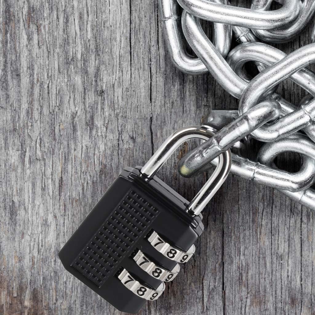 "Cipher" pakabinamos spynos užraktas lagaminui