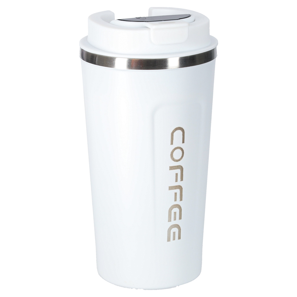 Kubek-termiczny-z-ustnikiem-termos-LED-500ml-bialy-178624 LED kelioninis puodelis su kandikliu 500ml, baltas