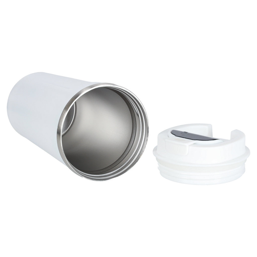 Kubek-termiczny-z-ustnikiem-termos-LED-500ml-bialy-178626 LED kelioninis puodelis su kandikliu 500ml, baltas