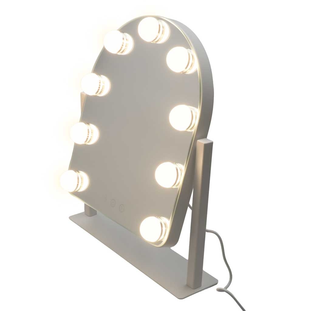LED-makeup-mirror-with-9-bulbs-illuminated-cosmetic-mirror-189520 LED makiažo veidrodis