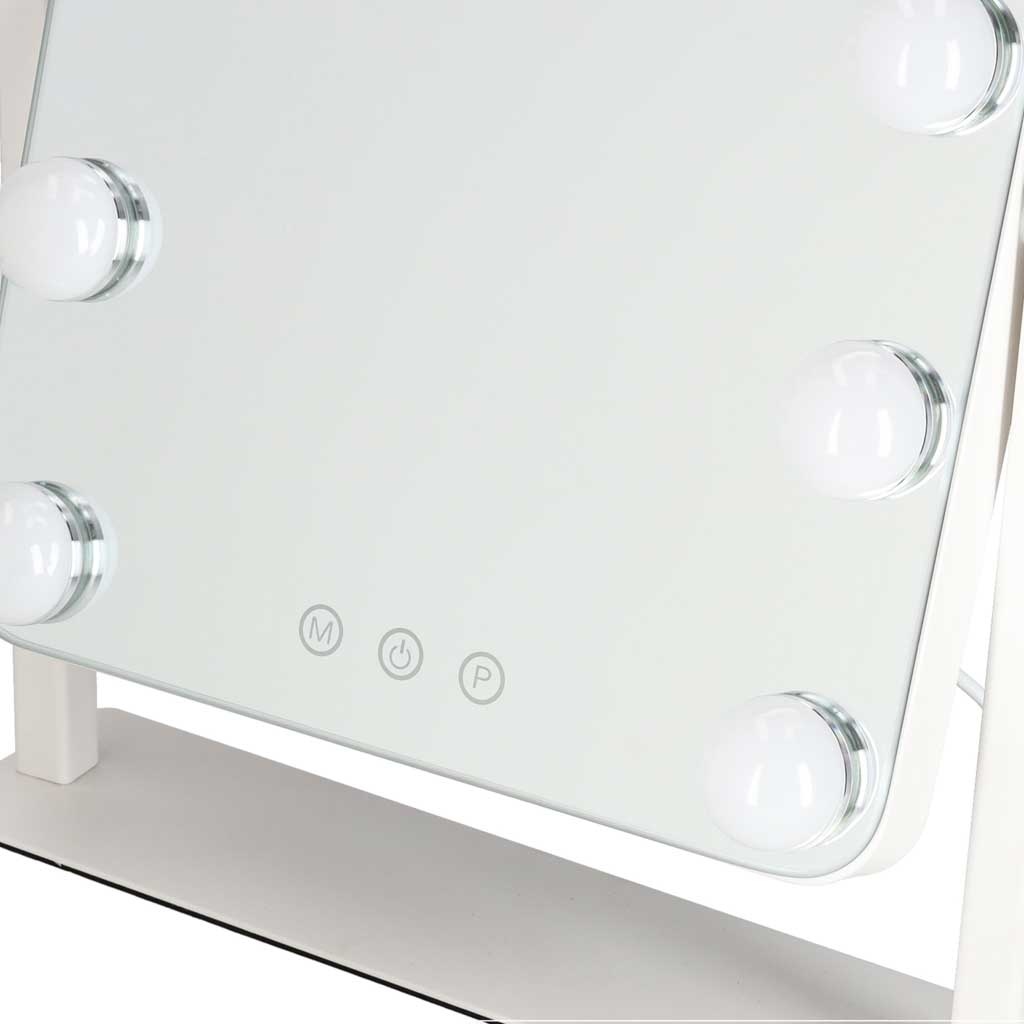 LED-makeup-mirror-with-9-bulbs-illuminated-cosmetic-mirror-189523 LED makiažo veidrodis