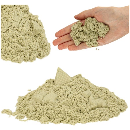 Piasek-kinetyczny-1kg-w-woreczku-naturalny-bezowy-165380 Kinetinis smėlis 1 kg maišelyje, natūralus smėlio spalvos