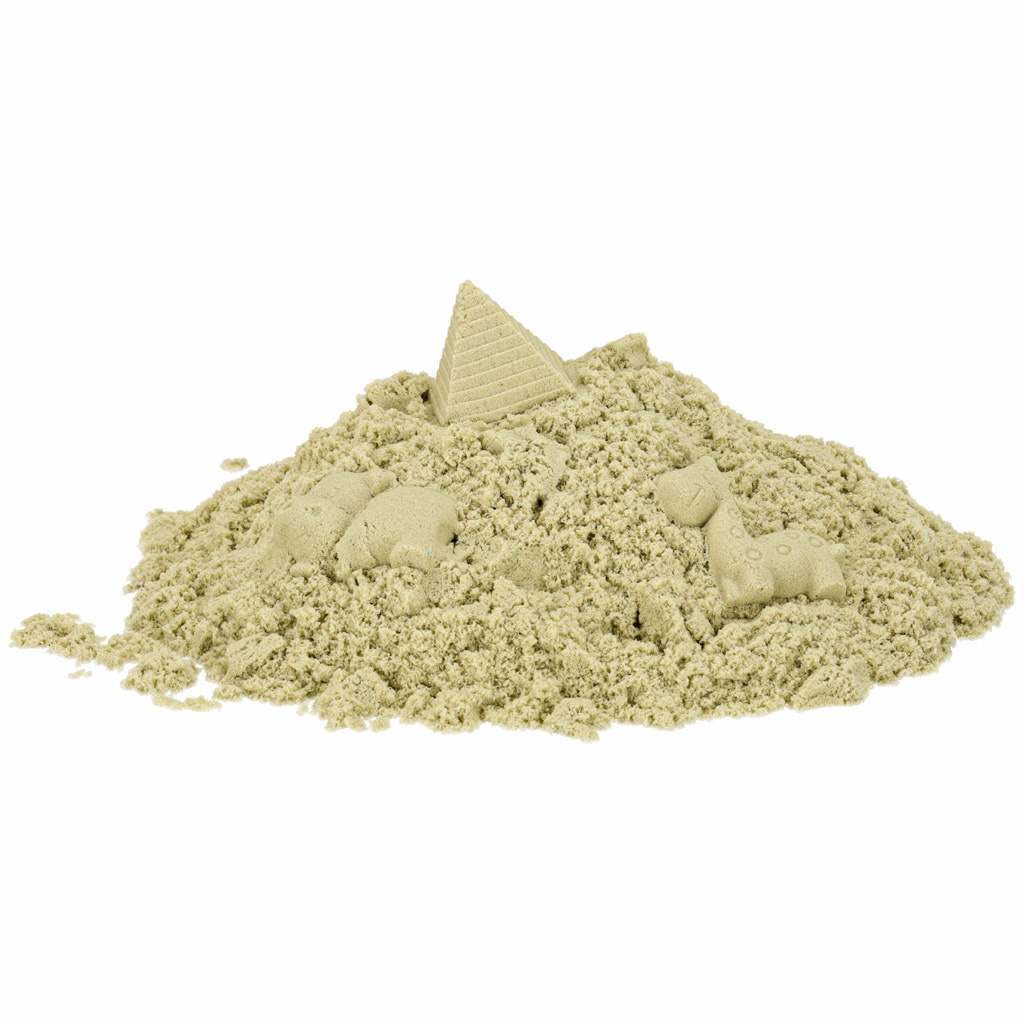 Piasek-kinetyczny-1kg-w-woreczku-naturalny-bezowy-165382 Kinetinis smėlis 1 kg maišelyje, natūralus smėlio spalvos