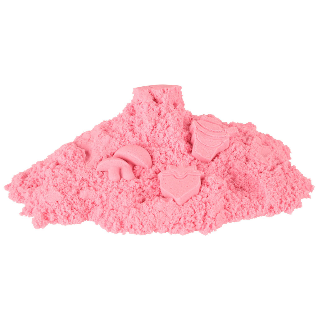 Piasek-kinetyczny-1kg-w-woreczku-rozowy-145057 Kinetinis smėlis 1 kg maišelyje rožinės spalvos