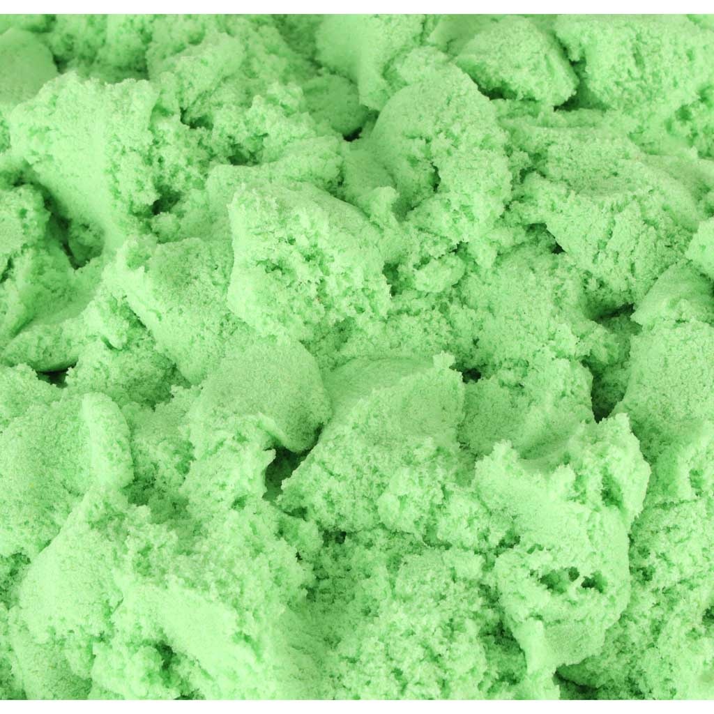 Piasek-kinetyczny-1kg-w-woreczku-zielony-145065 Kinetinis smėlis 1 kg maišelyje, žalias