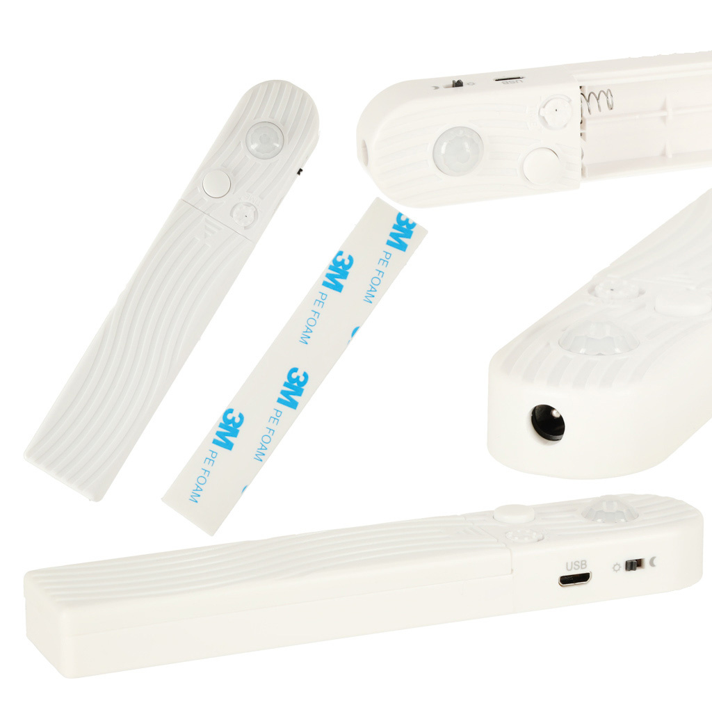 Tasma-LED-wodoodporna-na-baterie-USB-czujnik-ruchu-1M-59LED-zimny-bialy-154524 Akumuliatoriumi maitinama USB judesio detektoriaus LED juosta 1M šaltai balta