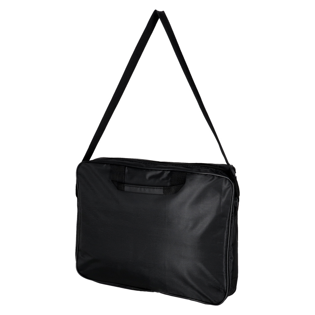 Torba-na-laptopa-15-6-cali-etui-pokrowiec-z-paskiem-teczka-damska-meska-czarna-174698 Nešiojamojo kompiuterio krepšys 15,6 colių dėklas su dirželiu portfelis moteriškas vyriškas juodas