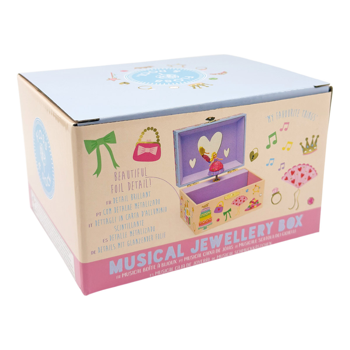 Muzikinė papuošalų dėžutė, Princesė